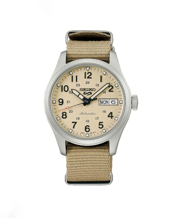 ساعت مچی مردانه/زنانه سیکو 5، مدل SRPJ83، بند فلزی