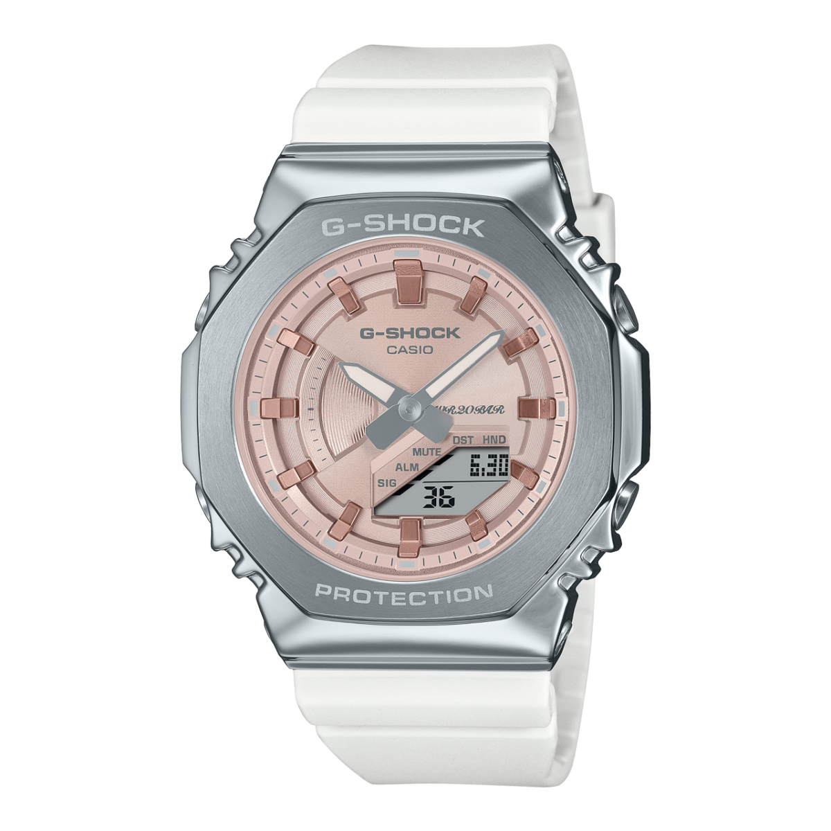 ساعت مچی زنانه جیشاک G-SHOCK GM-S2100WS-7ADR