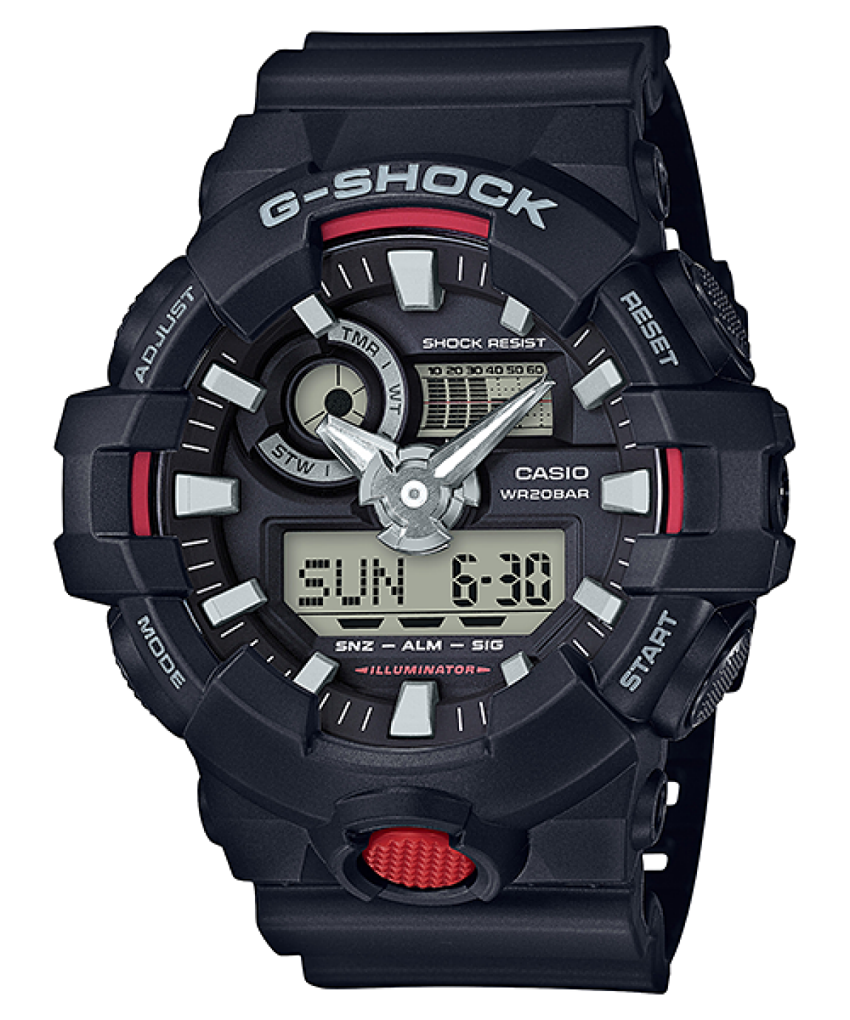 ساعت مچی مردانه جیشاک G-SHOCK GA-700-1ADR