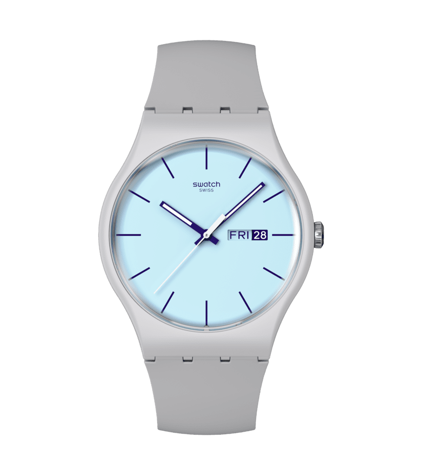 ساعت مچی یونیسکس سواچ SWATCH BLUEBERRY SKY
