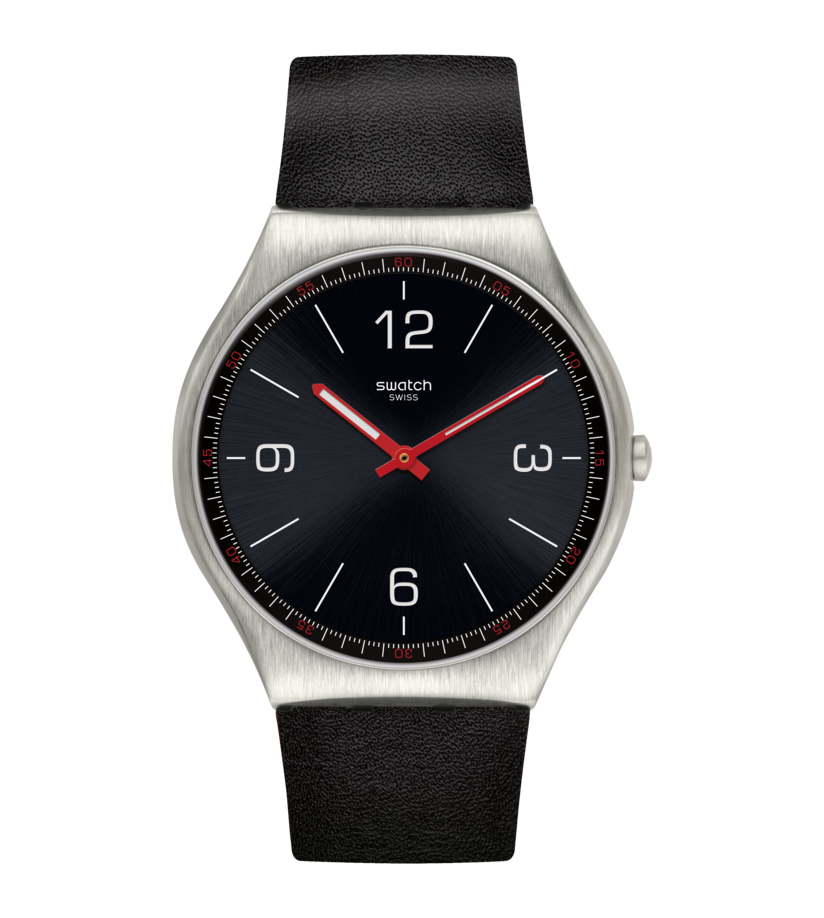 ساعت مچی یونیسکس سواچ SWATCH SKINBLACK