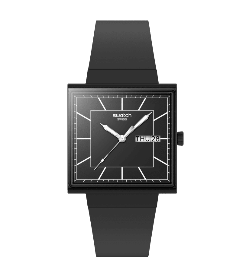 ساعت مچی یونی‌سکس SWATCH WHAT IF…BLACKAGAIN