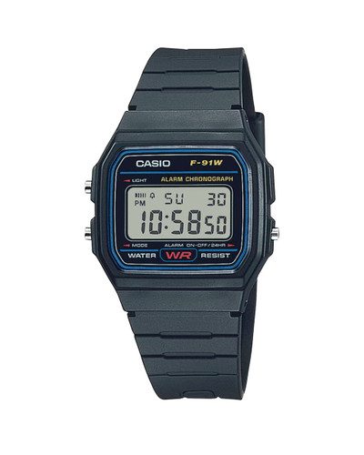 ساعت مچی یونیسکس اسپرت CASIO F-91W-1