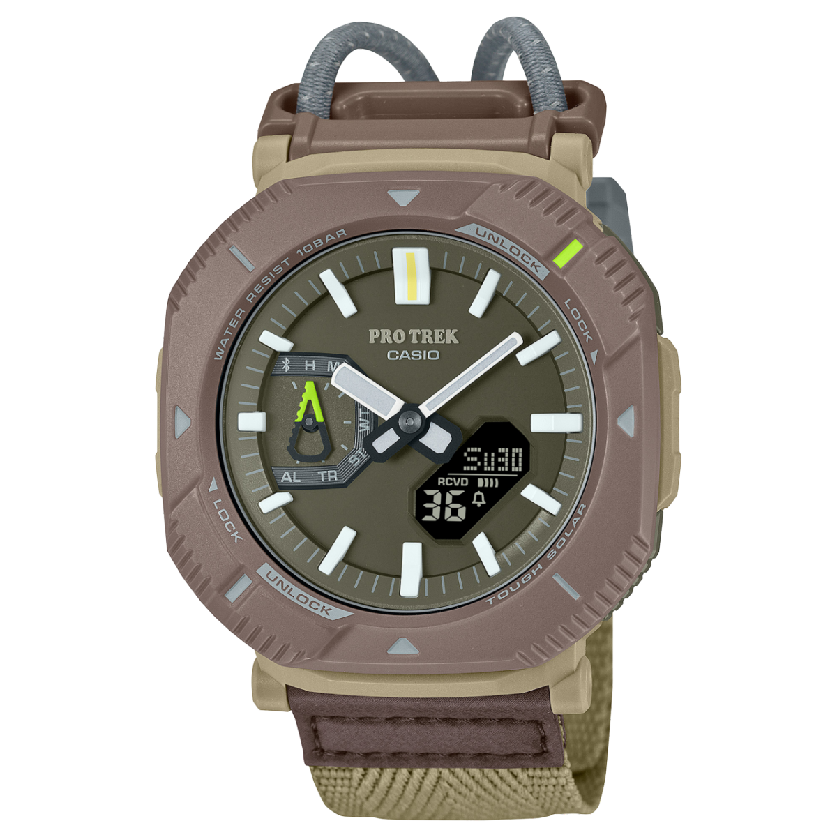 ساعت مچی یونی‌سکس پروترک PRO TREK PRJ-B001B-5