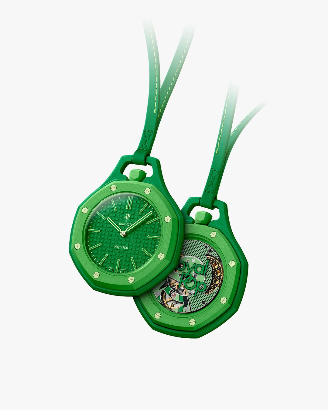 ساعت رویال پاپ اورجینال ROYAL POP GREEN EIGHT