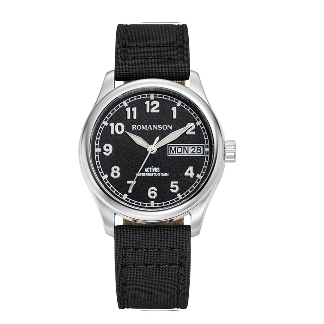 ساعت مچی یونی‌سکس رومانسون ROMANSON AL3BF015FMBWA32W-BK