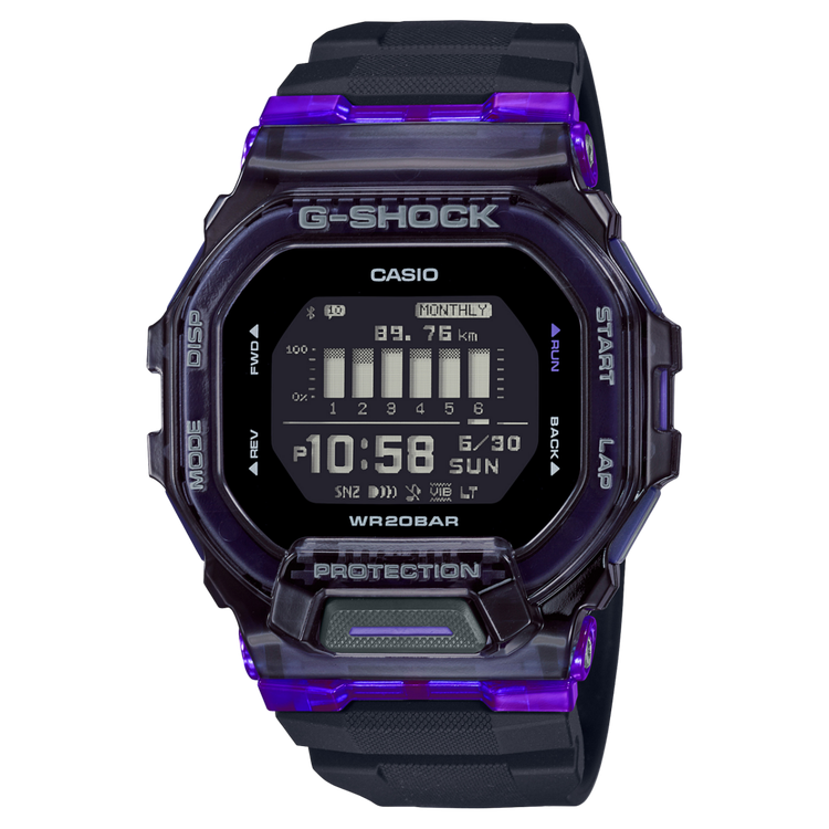 ساعت مچی یونیسکس ورزشی جیشاک G_SHOCK GBD-200SM-1A6DR