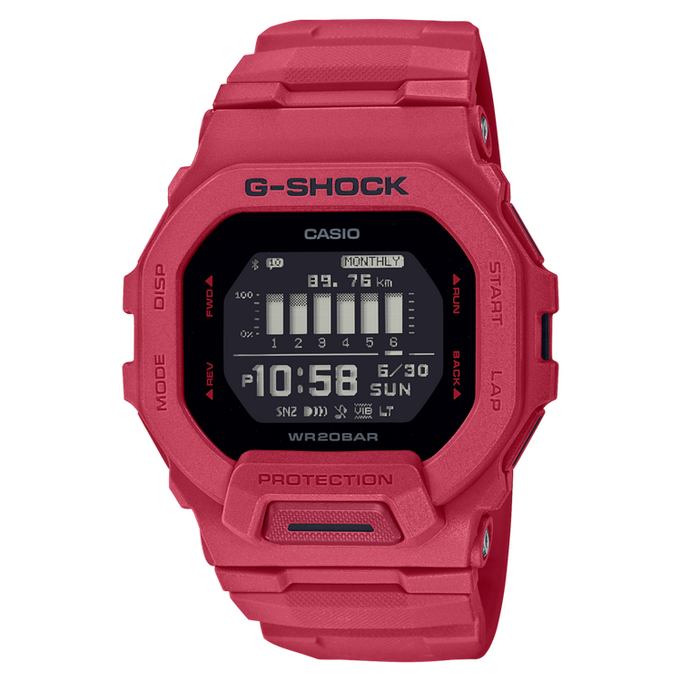 ساعت مچی مردانه ورزشی جیشاک G-SHOCK GBD-200RD-4DR