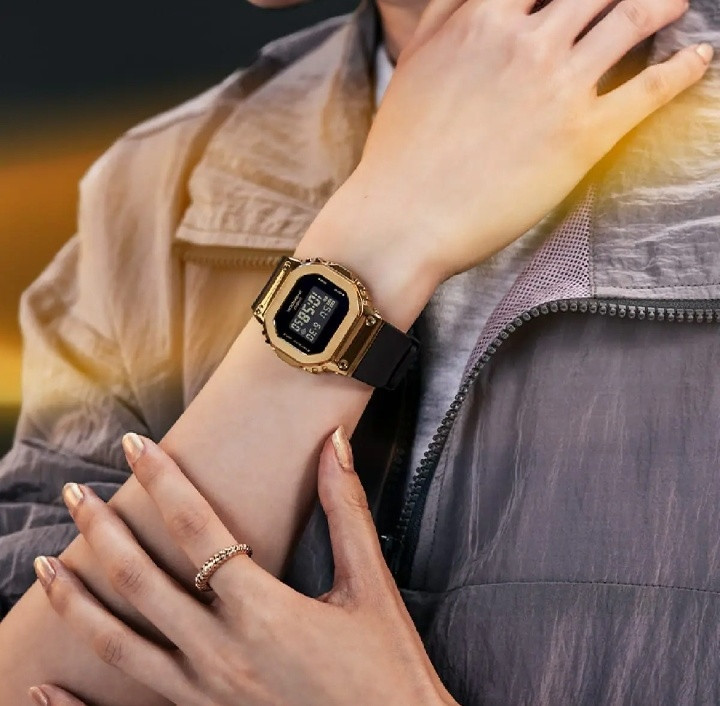 ساعت مچی مردانه /زنانه جیشاک G-SHOCK GM-S5600GB-1DR
