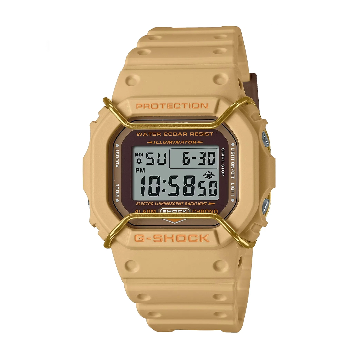 ساعت مچی مردانه/ زنانه اسپرت جیشاک G-SHOCK DW-5600PT-5DR