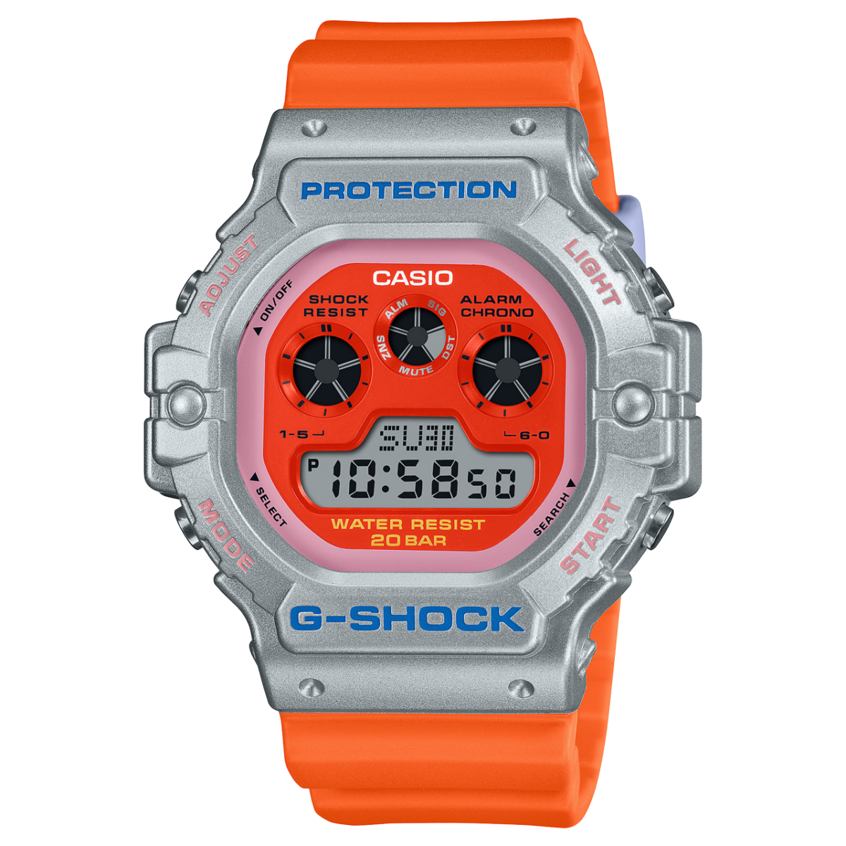 ساعت مچی مردانه/ زنانه اسپرت جیشاک G-SHOCK DW-5900EU-8A4DR