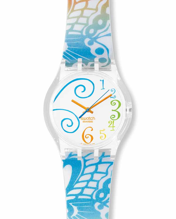 ساعت مچی یونیسکس سواچ SWATCH WINDLOOP